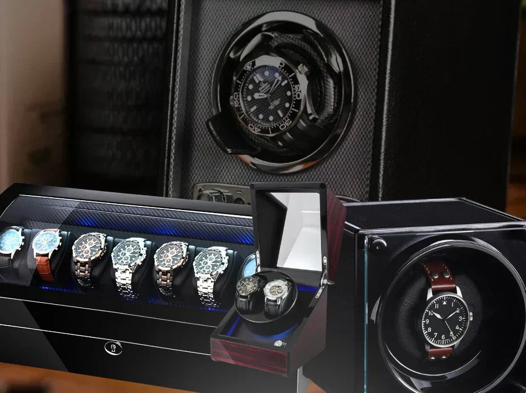 Shop Luxury Watch Winders for Patek Philippe & Audemars Piguet Online - WatchMatic
