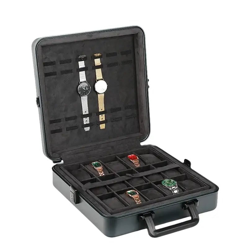 Imperial Luxury Aluminium Watch Suitcase - WatchMatic