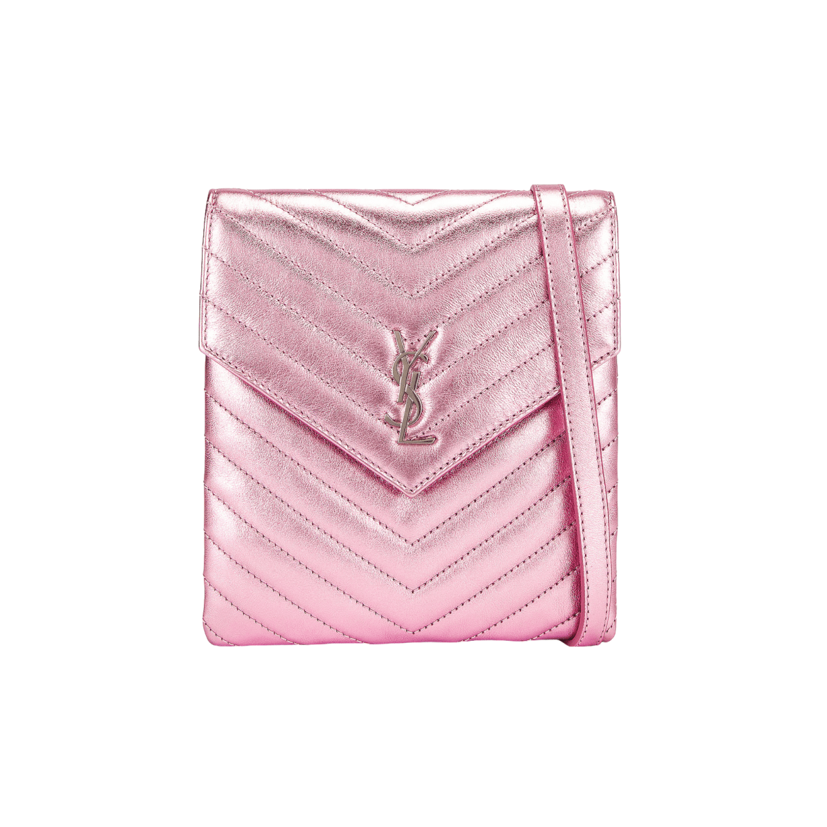 SAINT LAURENT Double Flap Women's Bag In Pink 672718AAAAQ5632 - WatchMatic