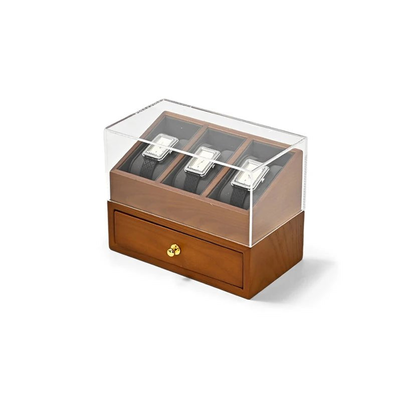 WATCHMATIC Double Layered Watch Box 14:193Gray - WatchMatic