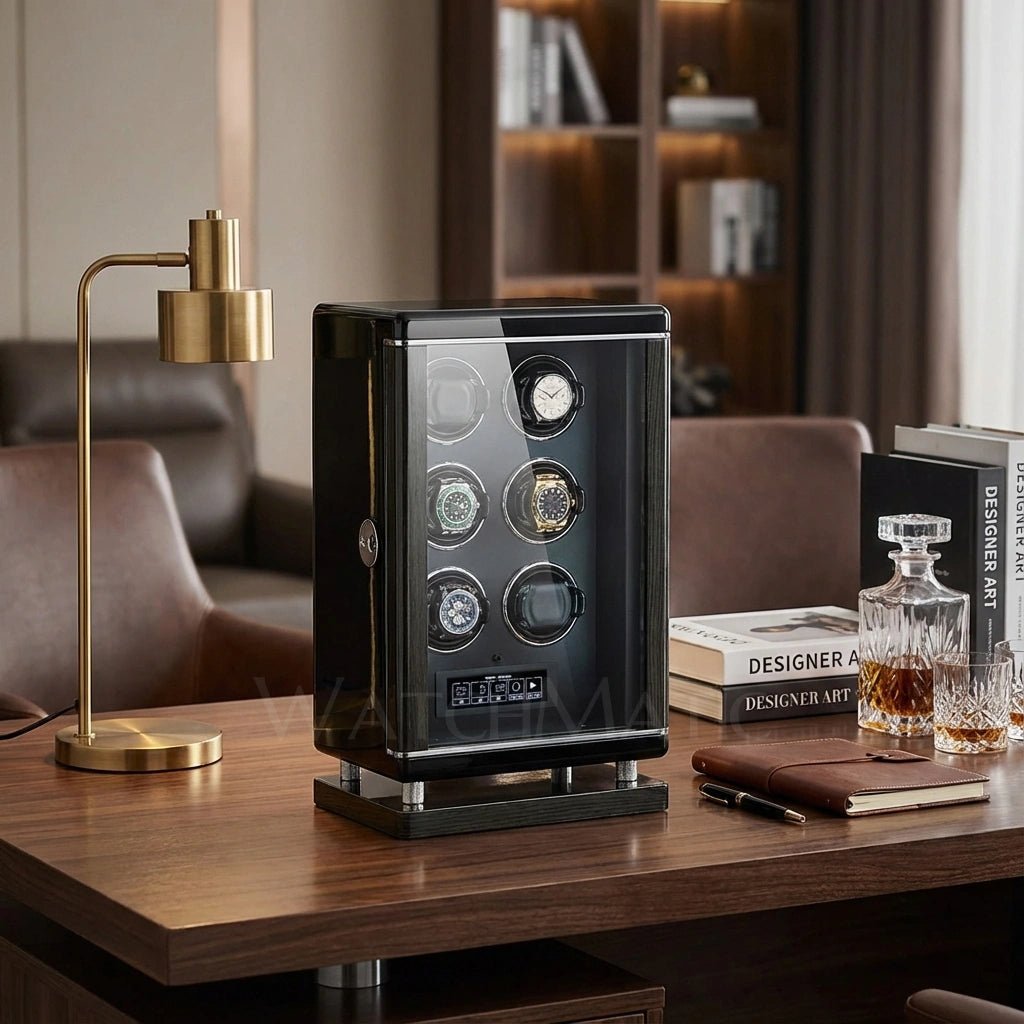 WatchMatic LuxGuard 6 - Slots Watch Winder - WatchMatic
