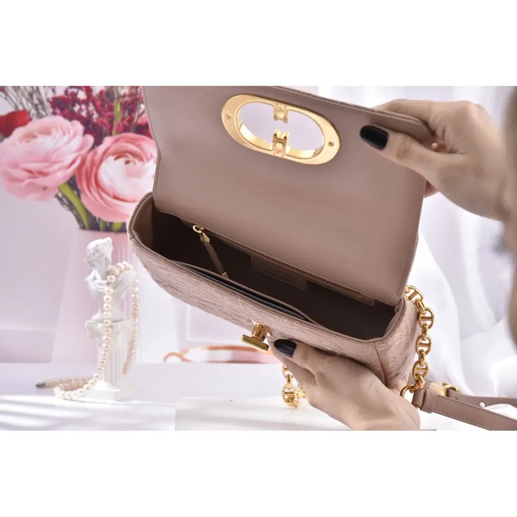 Dior Caro Leather Handbag - WatchMatic