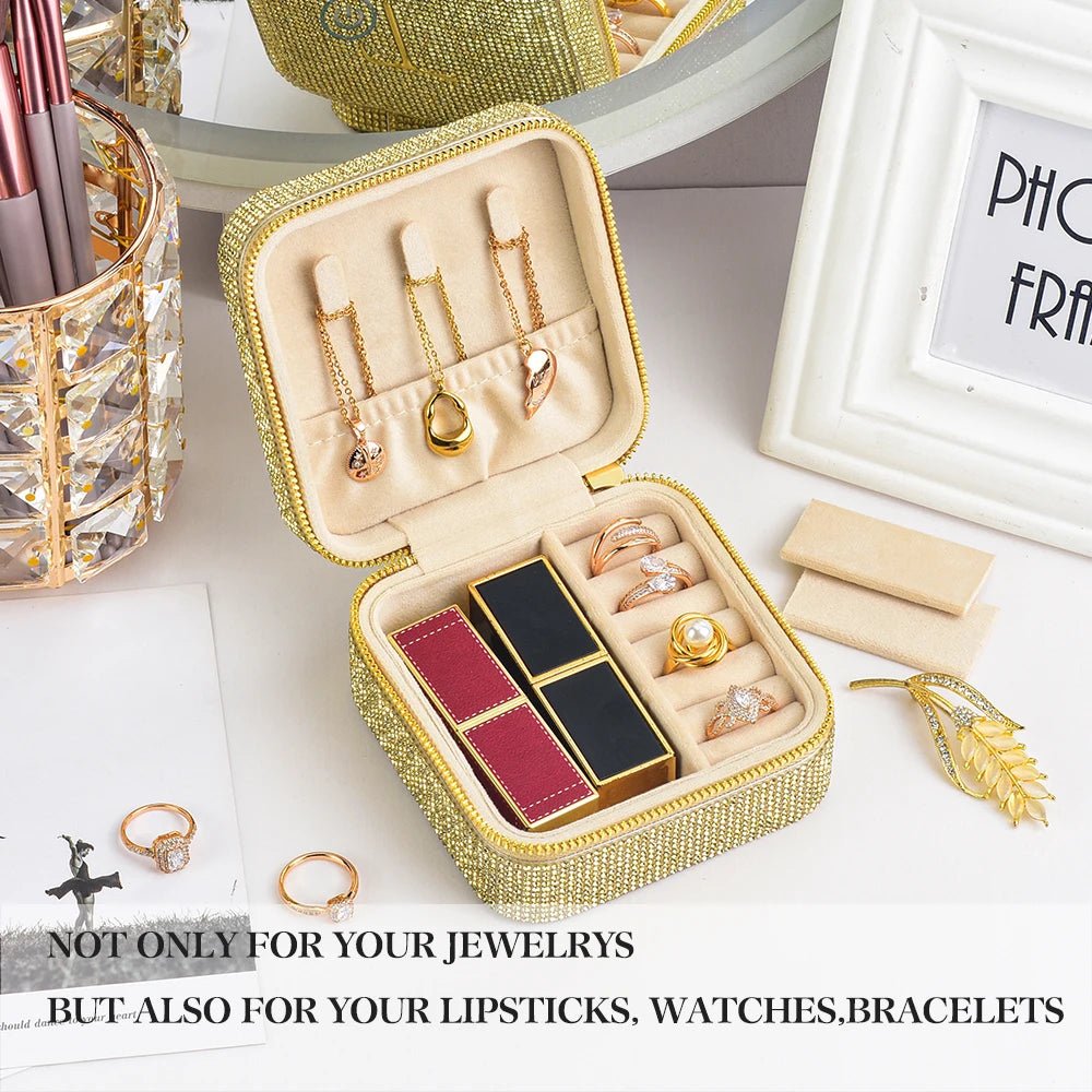 WATCHMATIC Gold Diamond Surface Jewelry Box 14:193Silver Diamond;5:200004182 - WatchMatic