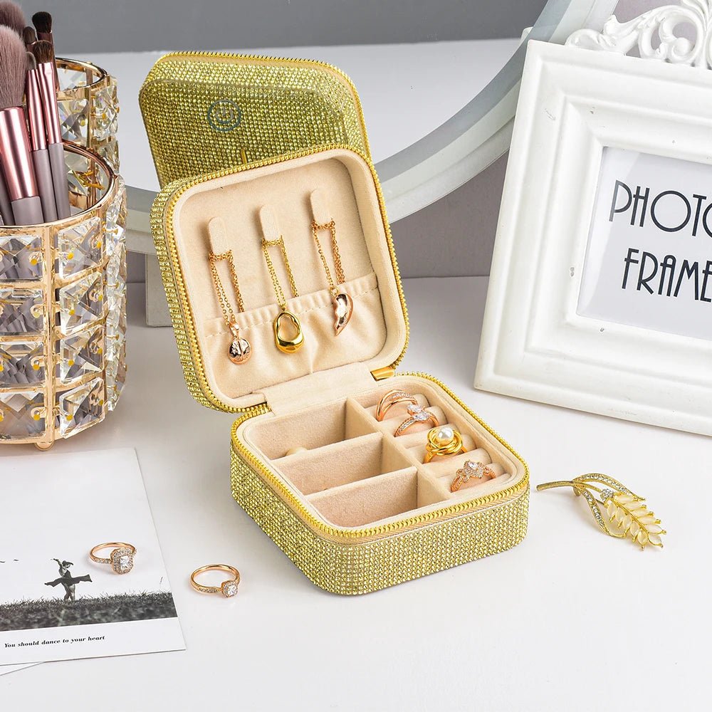 WATCHMATIC Gold Diamond Surface Jewelry Box 14:193Silver Diamond;5:200004182 - WatchMatic