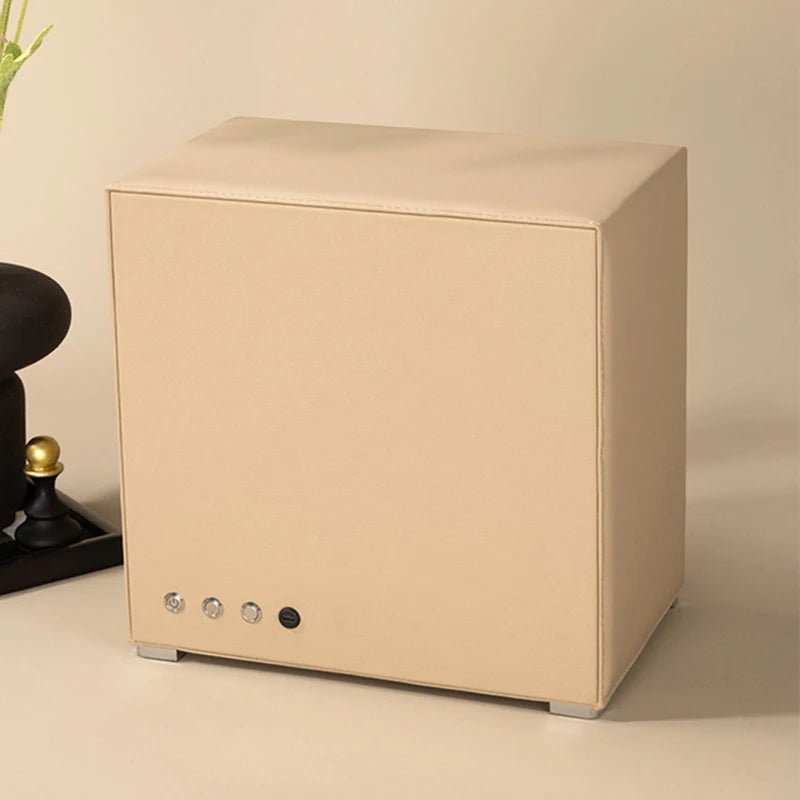 WatchMatic Lustro Leather Watch Winder apricot 4slots - WatchMatic