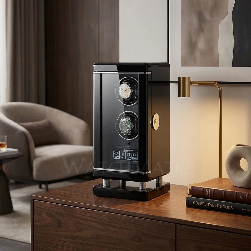 WatchMatic LuxGuard 2 - Slots Watch Winder - WatchMatic