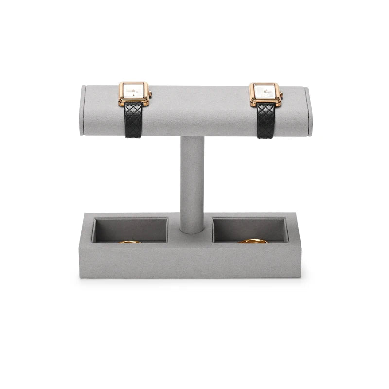 WATCHMATIC T - shaped Watch & Jewelry Stand 14:173Gray - WatchMatic