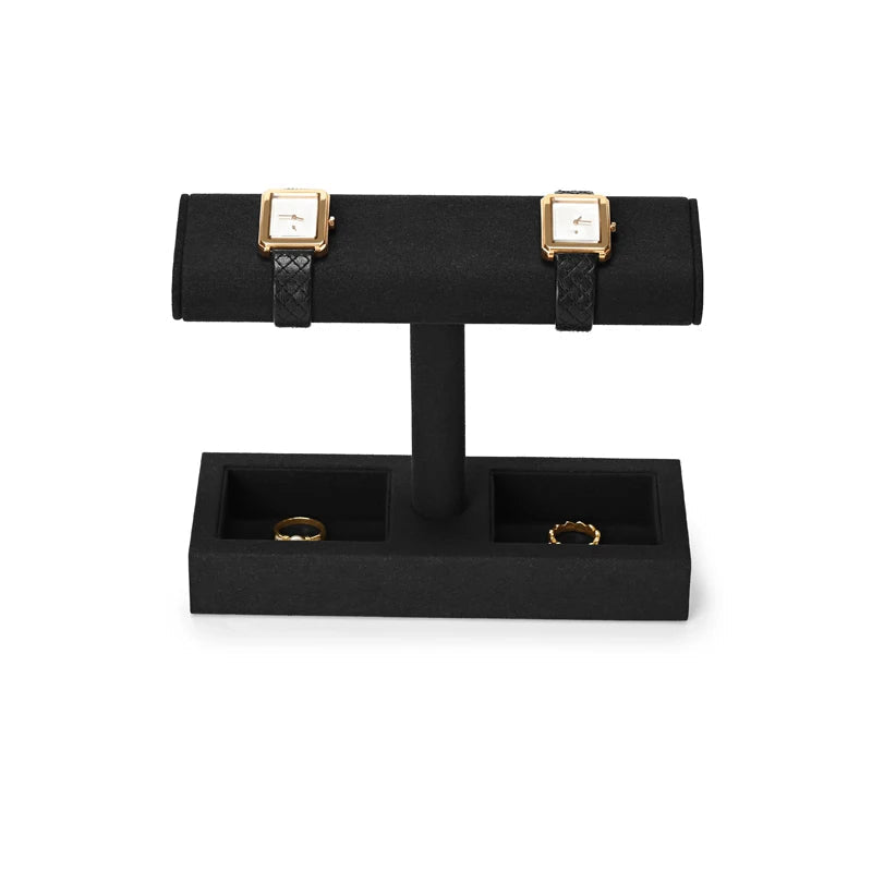 WATCHMATIC T - shaped Watch & Jewelry Stand 14:175Black - WatchMatic